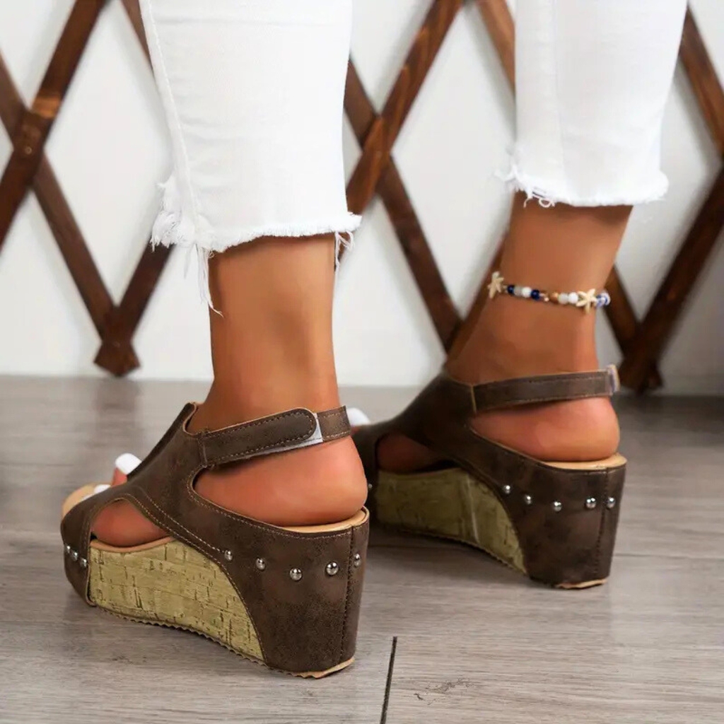sandália feminina confortável elisa luxe malu comfort